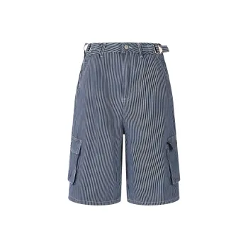 VERAF CA Denim Shorts Unisex Blue