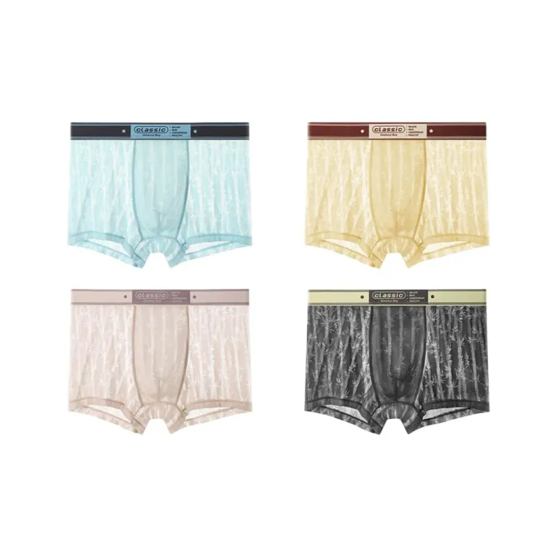 MIIOW Trendy Party Collection Cooling Summer Collection Underpants Men's Combo Set-19