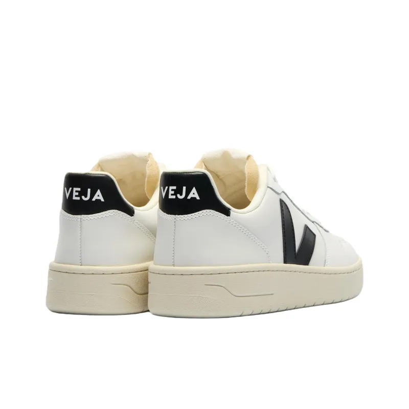 VEJA V 10 Low Top Skateboard Shoes Unisex White-4