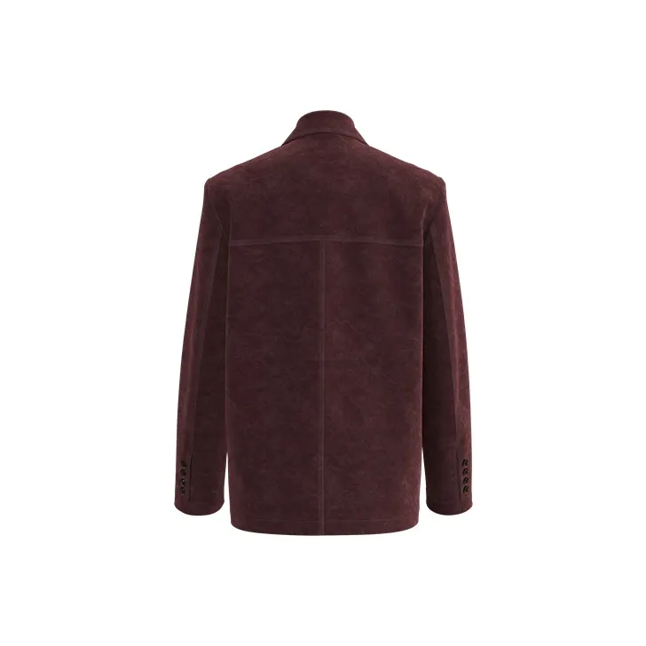 URBAN REVIVO Jackets Women's Burgundy-1