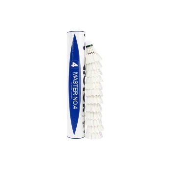 VICTOR Master Size 4 Goose Feather Shuttlecock 12 Pack Goose Feather Shuttlecocks