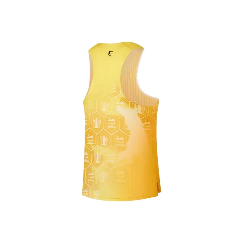 QIAODAN Sport Vests Women's Spectral Yellow/Amber Yellow Print-1