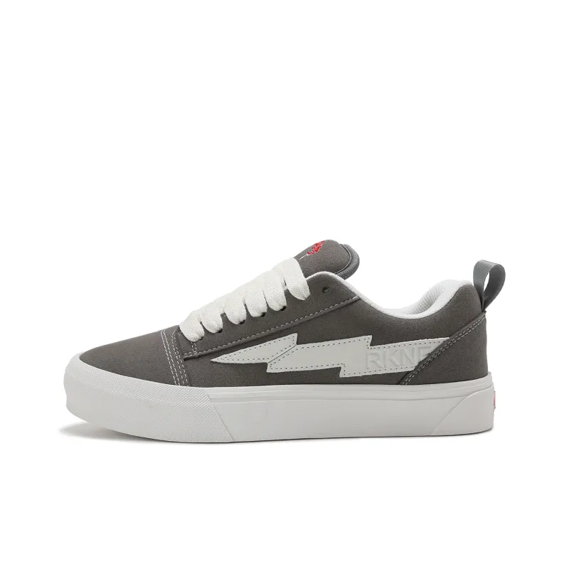 SHANDIANFENGBAO x ABCDONGA Abrasion Resistant Slip Resistant Low Top Skateboard Shoes Unisex-6