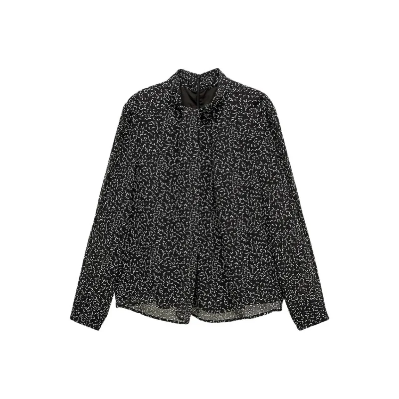 INSUN Shirts Women's Black-1