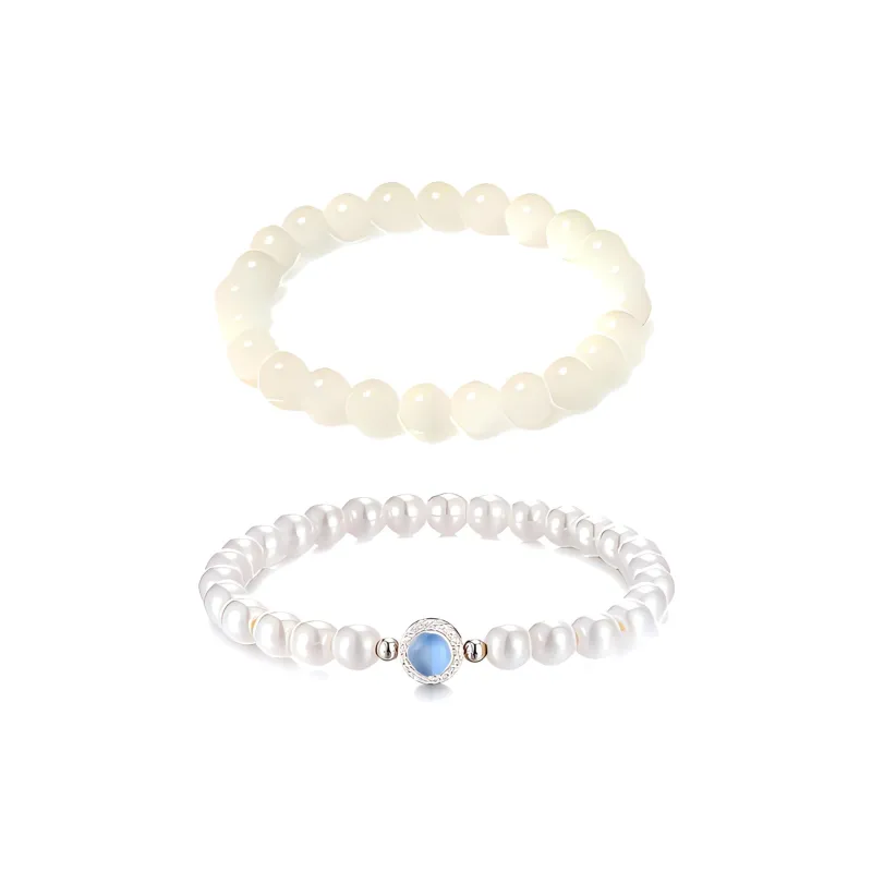 JIAFULAI Bodhi Root Bracelets Women's-0