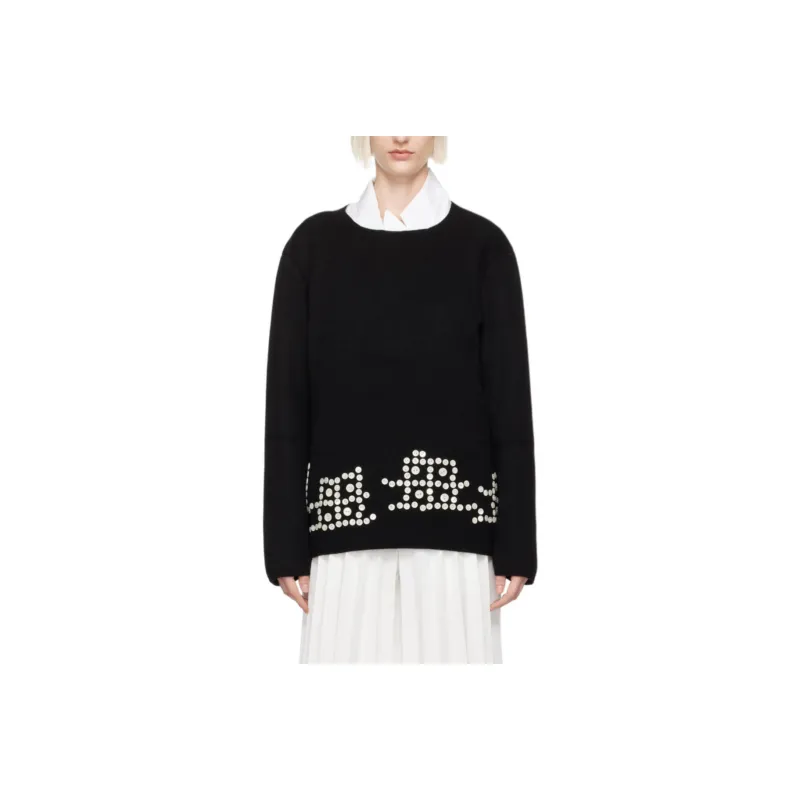 COMME Des GARCONS HOMME PLUS Sweater Women's Black-0