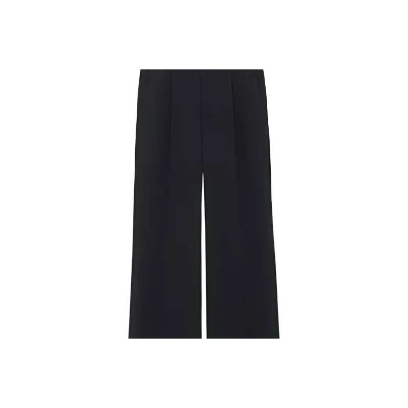 SAINT LAURENT Mid Rise Straight Leg Pants-3