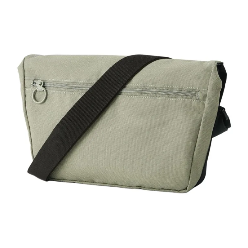 PUMA Fashion Messenger Bag, Shoulder Bag, Crossbody Bag Unisex Vetiver Gray & Black-1