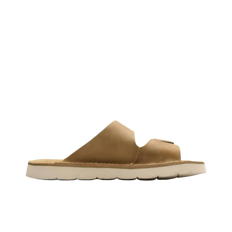 Clarks EVA Abrasion Resistant Slide Slippers Men's Brown-1