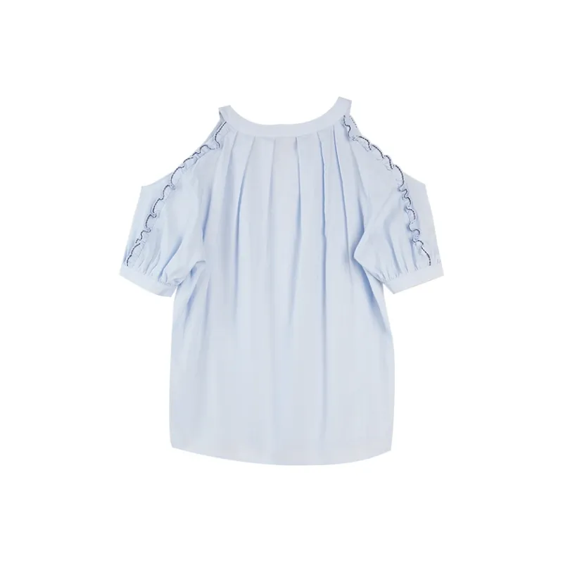 ELLE Shirts Women's Blue-1