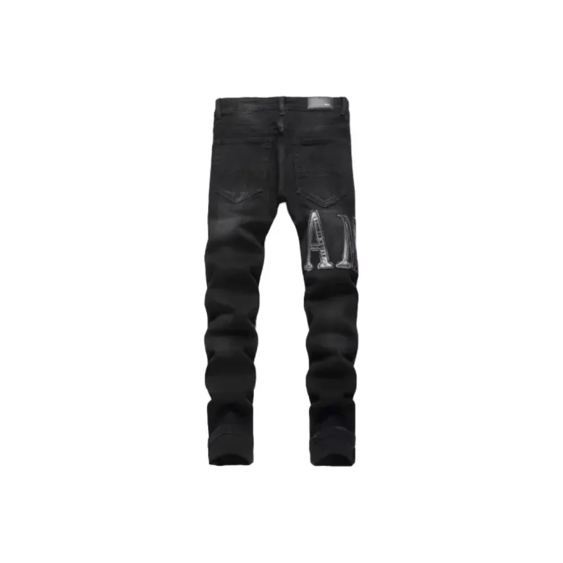 PAINT STAIN Jeans Unisex-15