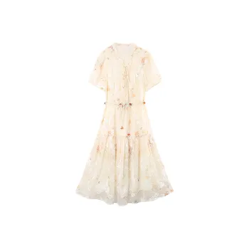 A Paradise For Awakening Short Sleeved Dress Women's