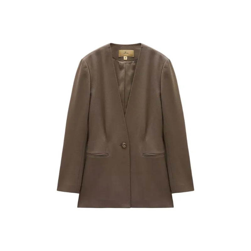 INSUN Business Suits Women's Light Chestnut-0