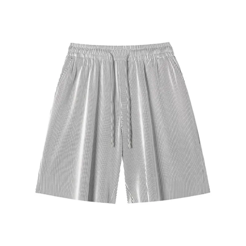 Fakeyoung Casual Shorts Unisex Black/White-0
