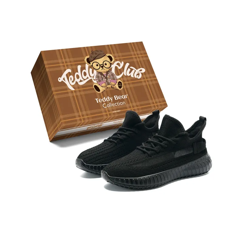 Teddy Bear Collection Cushioning, Slip Resistant, Breathable, Lightweight Low Top Casual Shoes Unisex-19