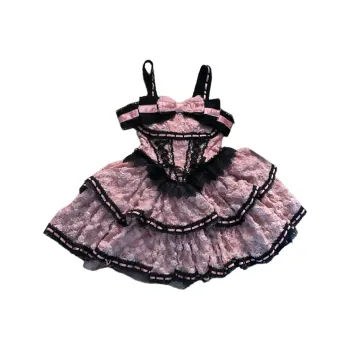 STGX Slip Dresses Women's Lace Pink