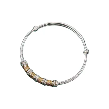 U state 999 Fine Silver Sterling Silver Bracelets Women's