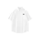 [Starch-Free Shirt]White (Hb Vintage Camouflage Chest Badge)