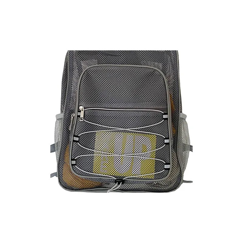G FAVOR Mesh Fabric Backpack Regular Unisex Multicolor-5