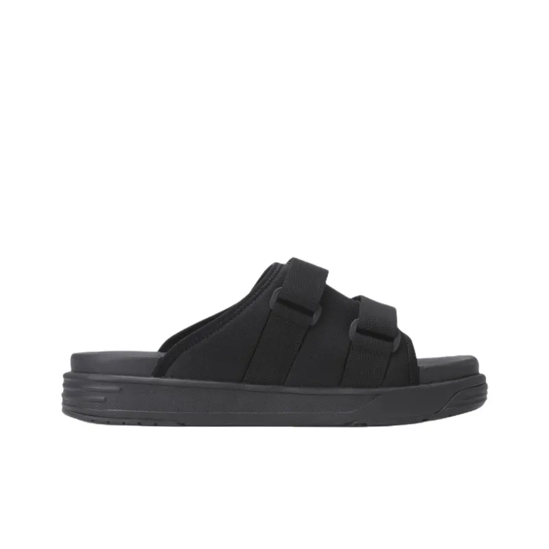 KOLON SPORT Camp Slip Resistant Abrasion Resistant Slide Slippers Unisex Black-1