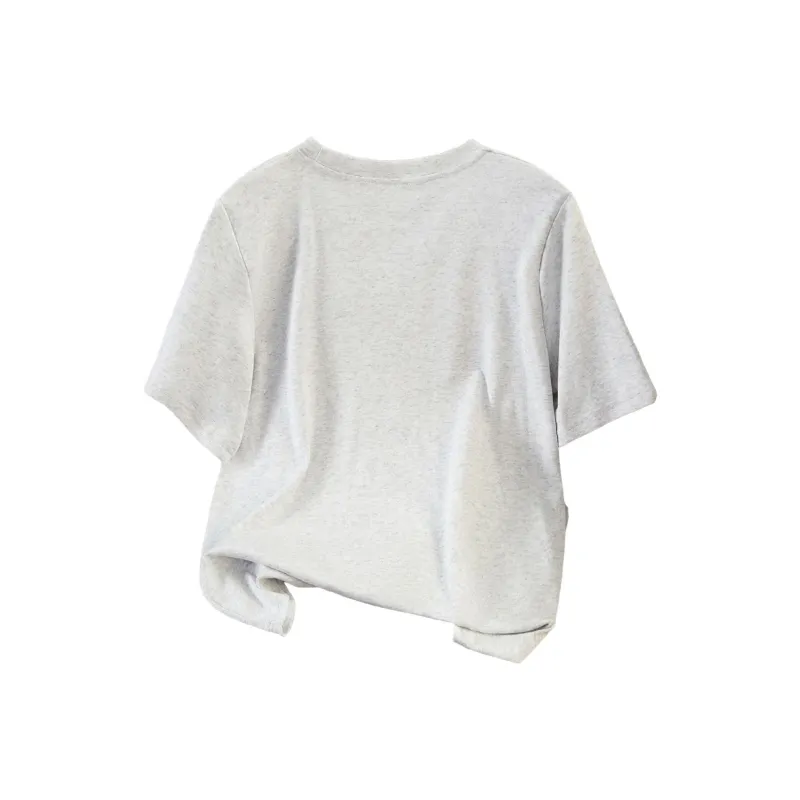 TOUCH T Shirts Women's Light Gray-1