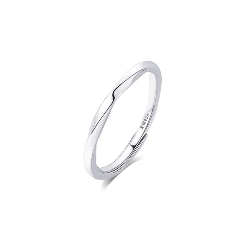 KUMET Sterling Silver Rings Unisex-5