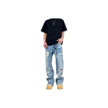 Concubine Zhu Jeans Men Blue