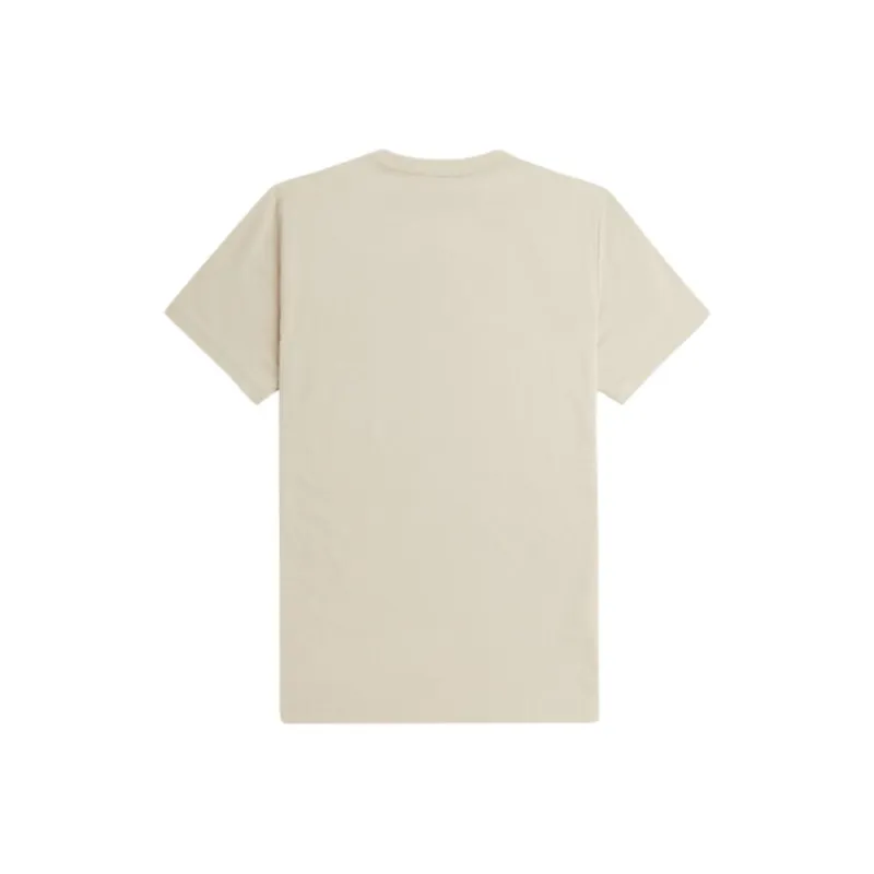 FRED PERRY T Shirts Men Beige-1