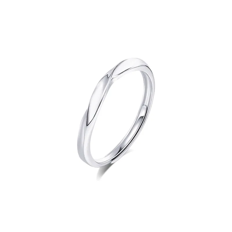 KUMET Sterling Silver Rings Unisex-5