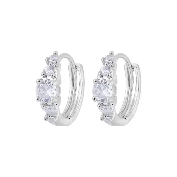 MISS XIA JWY Silver Plated Copper Earrings Unisex