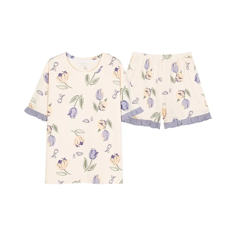 Cotton Gene Women's Pajama Sets-0