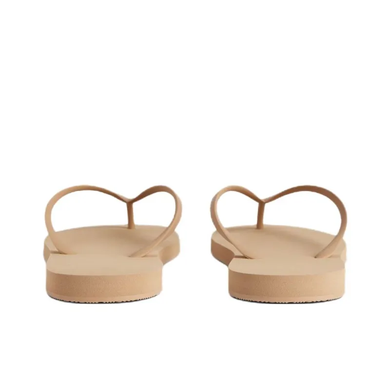 Balenciaga Odor Resistant Flip Flops Men's Beige-5