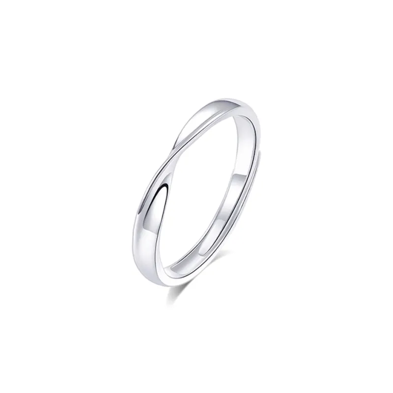 KUMET Sterling Silver Rings Unisex-5