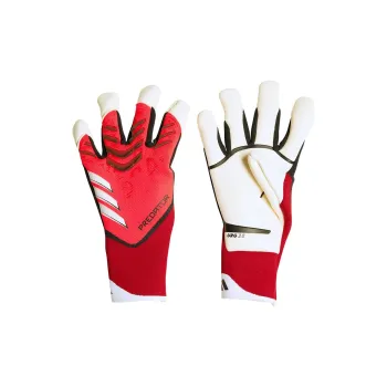 Adidas Latex, Silicone Sports Gloves Unisex Red