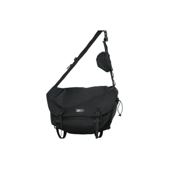 Warrior Oxford Shoulder Bag Unisex Night Shadow Black