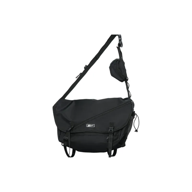 Warrior Oxford Shoulder Bag Unisex Night Shadow Black-0