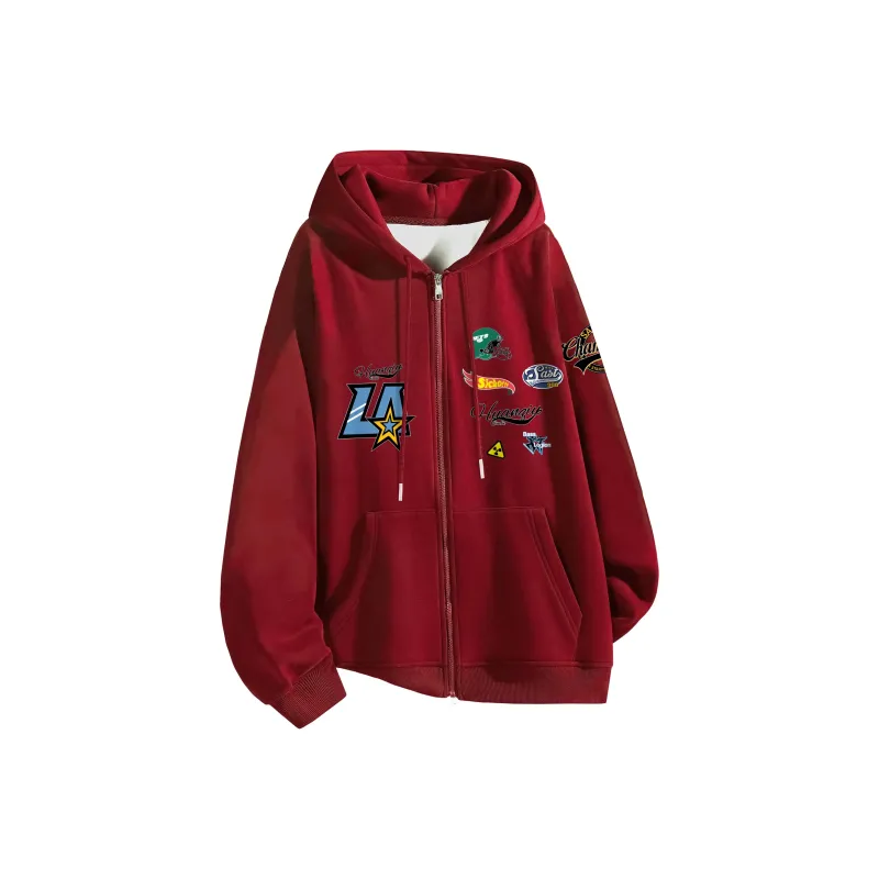 HUANQIU Sweatshirts Unisex-14