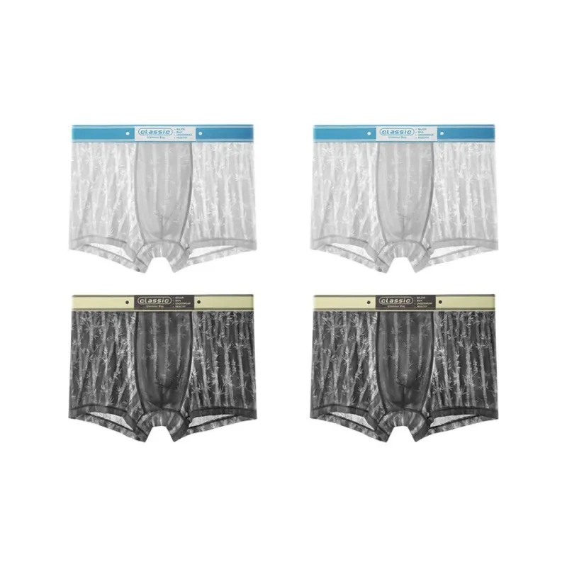 MIIOW Trendy Party Collection Cooling Summer Collection Underpants Men's Combo Set-22