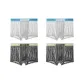 4 Pack (Silver Gray+Silver Gray+Elegant Black Ink+Elegant Black Ink)