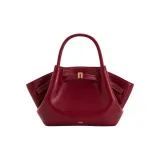 Burgundy Waxed Leather