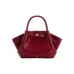 Burgundy Waxed Leather