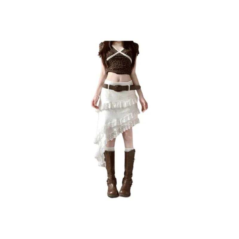 YINLEI Casual Long Skirt Women's-0