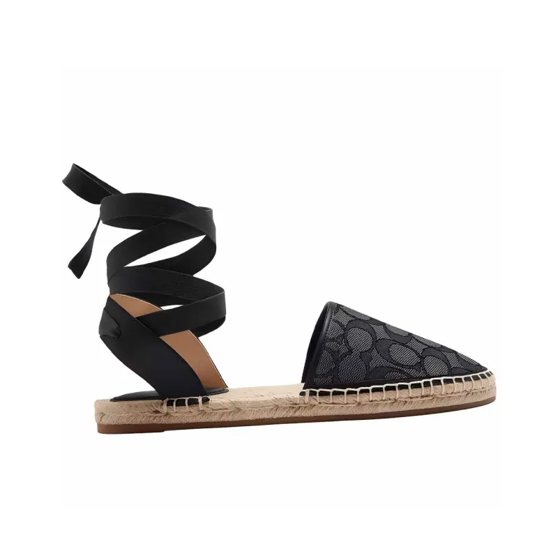COACH Connie Casual Single Shoes Women's Black-1
