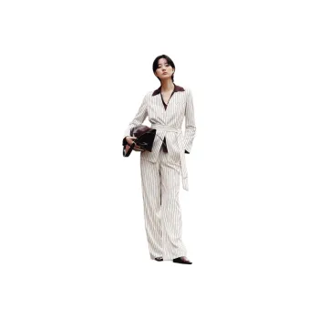 INSUN Suit Trousers Women's Cream White