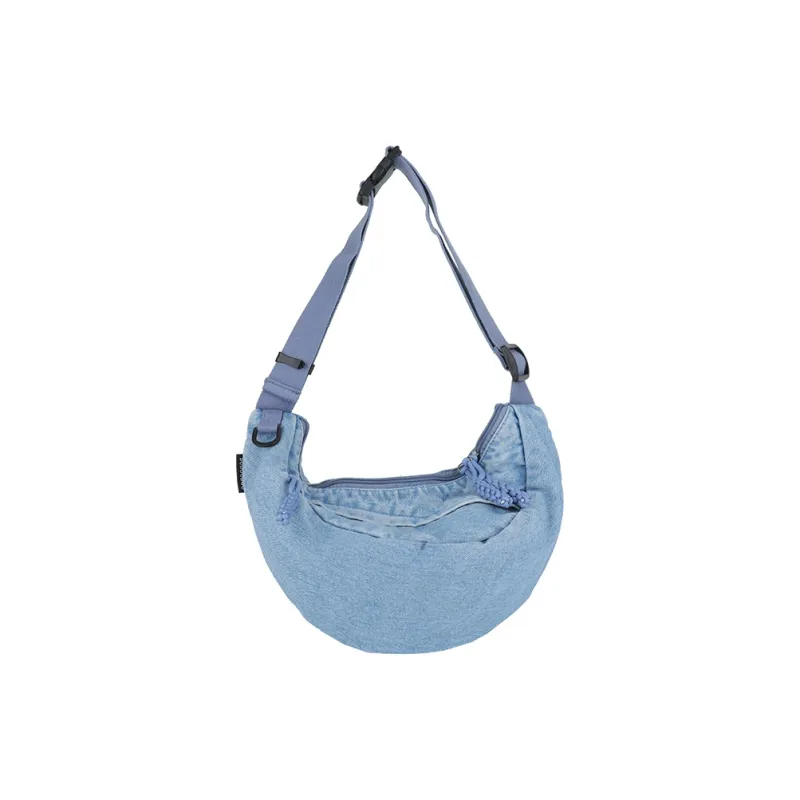 GOBLIN SHARKS 1759 Denim Shoulder Bag Regular Unisex Black/Blue-6