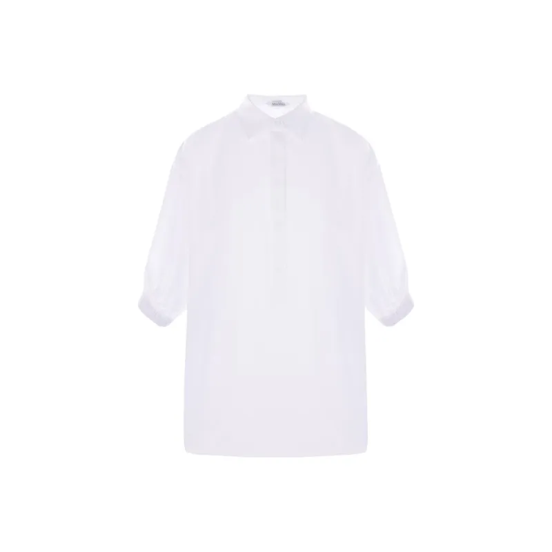 MaxMara Teano Button Up Long Sleeved Top-0