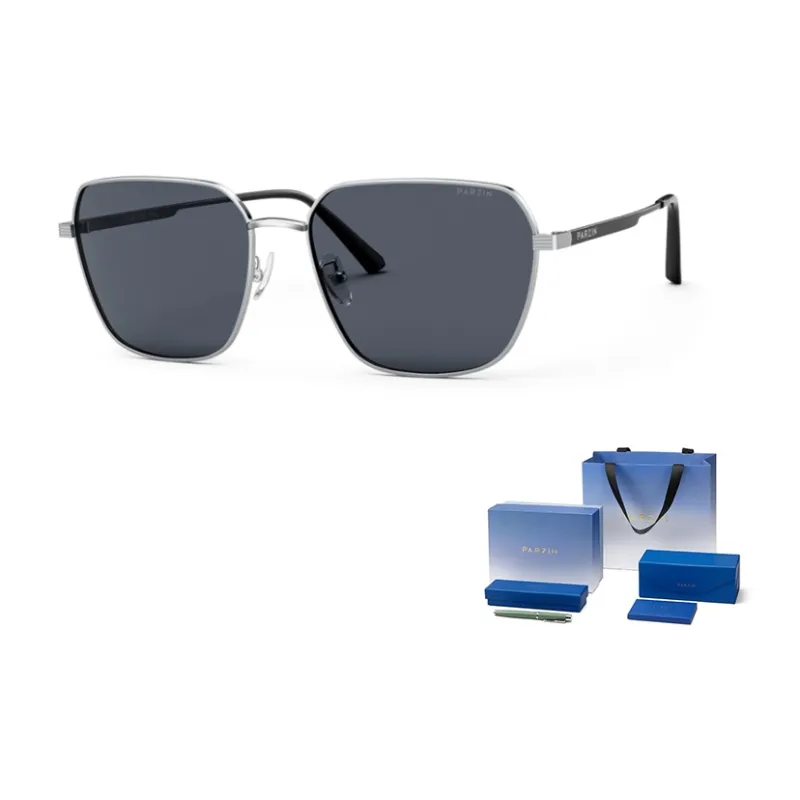 PARZIN Irregular Shape Sunglasses Men's-12