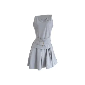 KKX Sleeveless Dresses Women's Light Blue