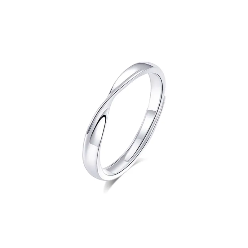 KUMET Sterling Silver Rings Unisex-5