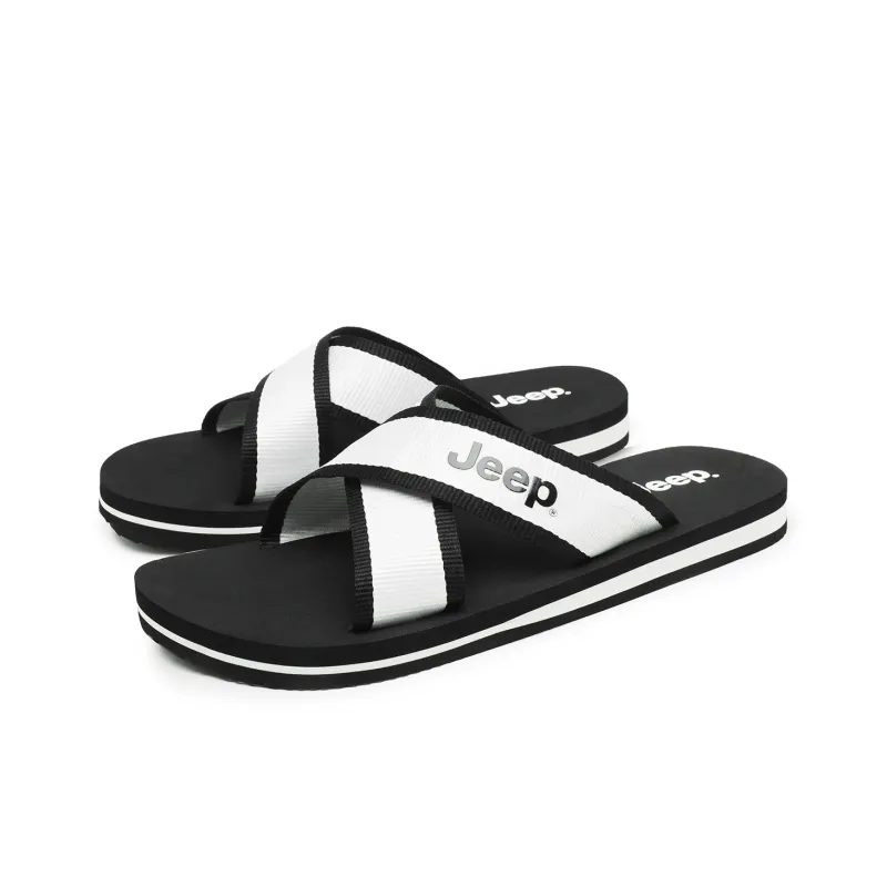 Jeep Slip Resistant Odor Resistant Slide Slippers Unisex-7